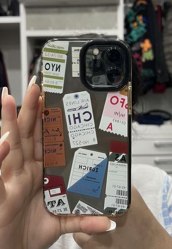 Customer photo review of Chicago Abstract iPhone Case