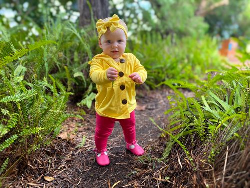 Customer photo review of RUBY PINK LEGGING