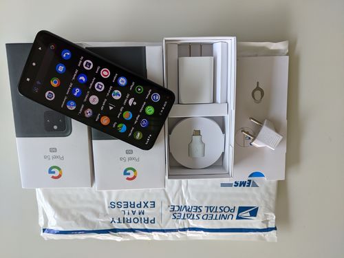 Customer photo review of Google Pixel 5A 5G 128GB/6GB RAM (G4S1M) International Version (New)