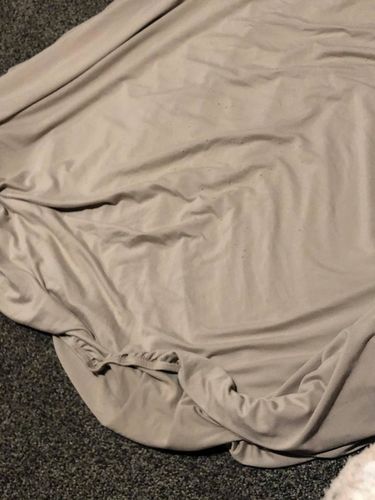 Customer photo review of 4 Way Stretchable Elastic Fitted Bedsheet