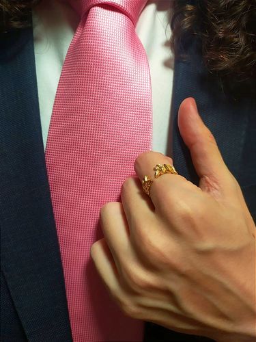 Customer photo review of Emperor Ring - Gold