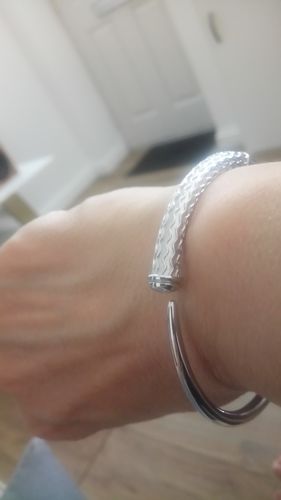 Customer photo review of Cherish Bangle