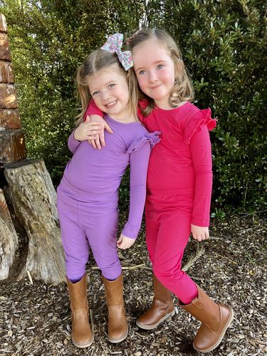 Customer photo review of RUBY PINK LEGGING