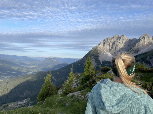 Customer photo review of Bergwelten Stirnband