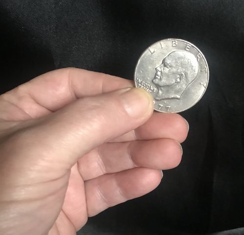 Customer photo review of Eisenhower Dollar (Single Coin Ungimmicked)