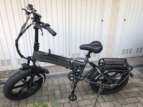 Customer photo review of Samebike XWLX09 Silver Arrow Fat Tire 500W Electric Bike Mountain Bike 25km/h 80km
