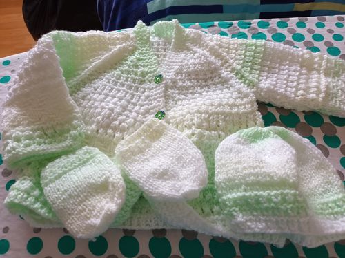 Customer photo review of Double Knit Knitting Patterns