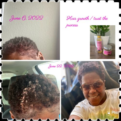 Customer photo review of Shedding and length