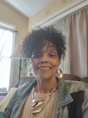 Customer photo review of Oversized, Thick Afro-Puff Scrunchies™