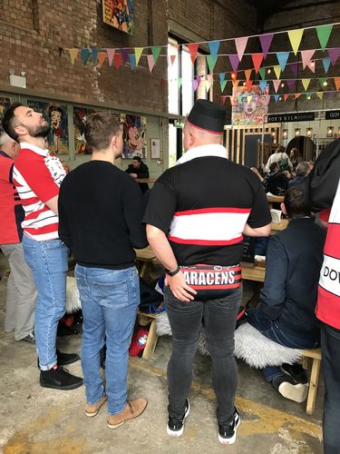 Customer photo review of Saracens Tackle Trunks Rugby Union