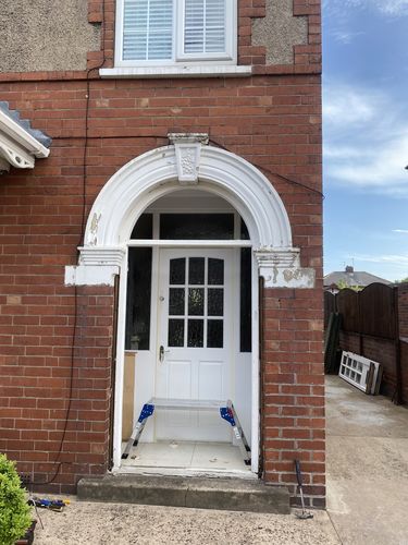 Customer photo review of Birtley Single Leaf Lintel 100mm LA | Standard Duty