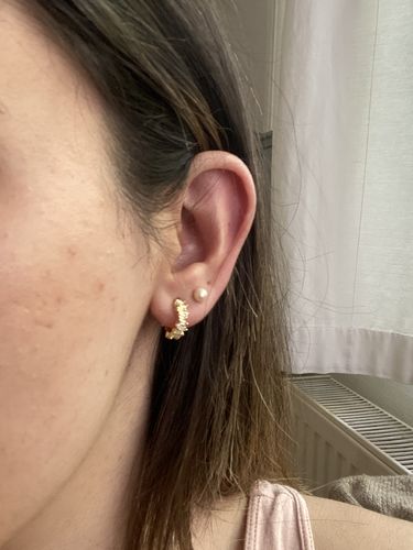 Customer photo review of Poppy Ohrringe