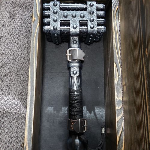 Customer photo review of Mjöllnir hammer