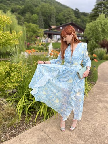Customer photo review of Starry Night dreamy long dress