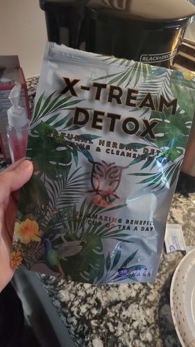 Customer photo review of ( ORIGINAL) X-TREAM DETOX TEA 1 BAG 30 DAY SUPPLY ( STRONGER VERSION ) MANGO