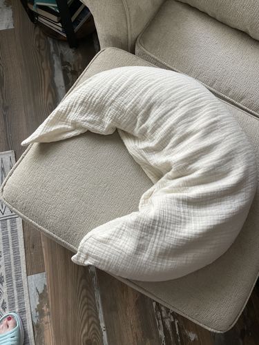 Customer photo review of Organic MoonWomb © ☾ Quilted Muslin