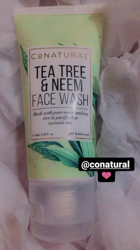 Customer photo review of Tea Tree & Neem Face Wash