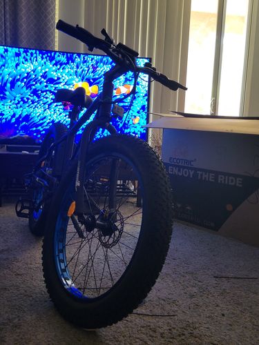 Customer photo review of ECOTRIC Fat Tire Electric Bike
