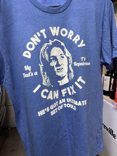 Customer photo review of Spicoli Fix It Premium Triblend Tee