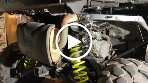 Customer video review of RPM-SxS Polaris General 1000 2.5" E-valve Captain's Choice Side Dump Exhaust