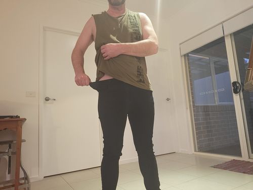 Customer photo review of Ultra Stretch Jeans - Skinny Fit - Jet Black