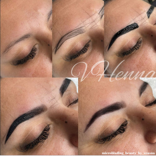 Customer photo review of Henna Brow Collection