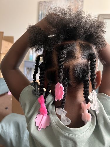 Customer photo review of Kid's Super healthy Hair kit