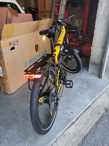 Customer photo review of Lankeleisi XT750 Sports Version 500W 26" Foldable Electric Mountain Bike 14.5Ah 35km/h 100km
