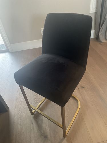 Customer photo review of Cabrexa© Bar Stool Chair Slipcovers