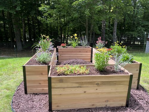 Customer photo review of 18" x 72" Planter Box - 24" Tall