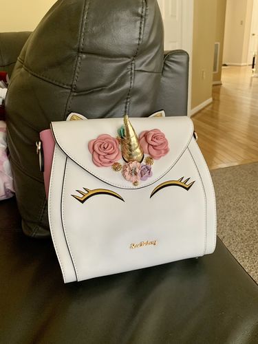 Customer photo review of Unicorn Cake Bag