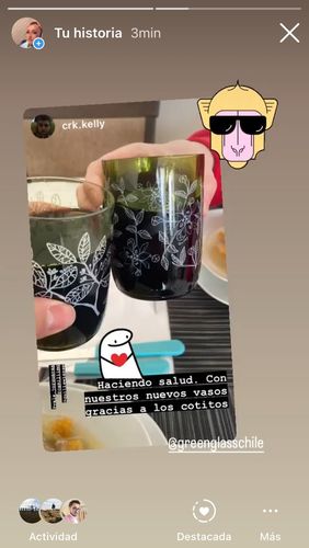 Customer photo review of Mini Reforestemos Juego de 4 Vasos