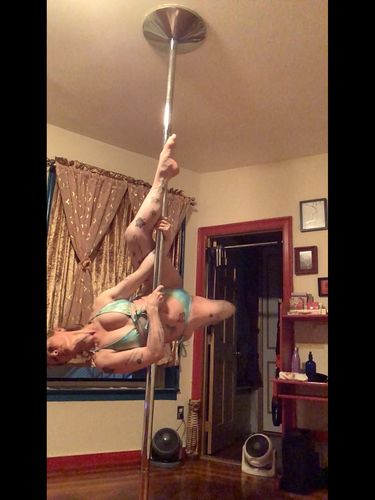 Customer photo review of Reptile String Bikini Top