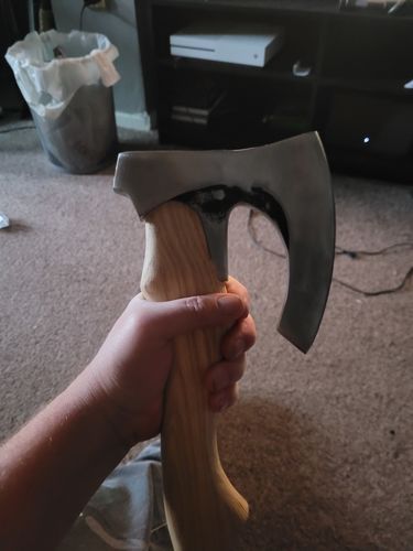 Customer photo review of Raven Forge Neck Tube