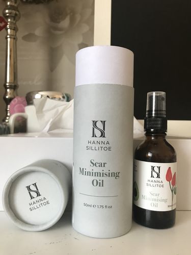 Customer photo review of Scar Minimising Oil