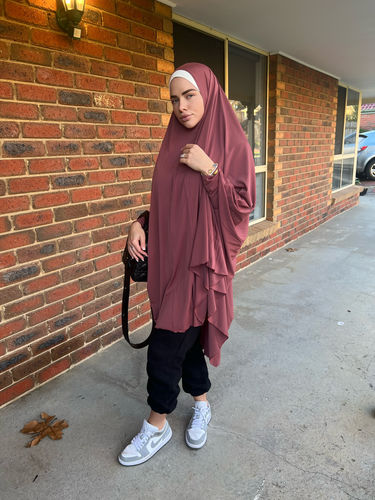 Customer photo review of Womens Jilbabs - 4 Navy