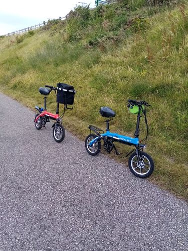 Customer photo review of TOP-618 Foldable bicycle 36V 7.5Ah Electric City Bike