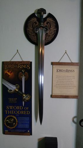 Customer photo review of Sword of Théodred - The Lord of The Rings