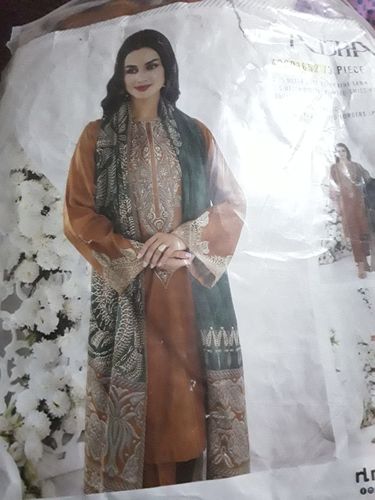 Customer photo review of 42206023-Printed Embroidered 3PC