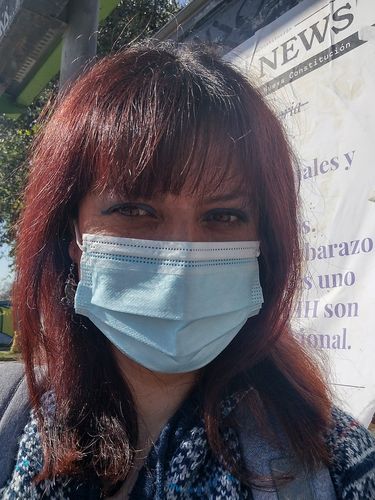 Reseña con foto de un cliente sobre Henna Jamila Hair