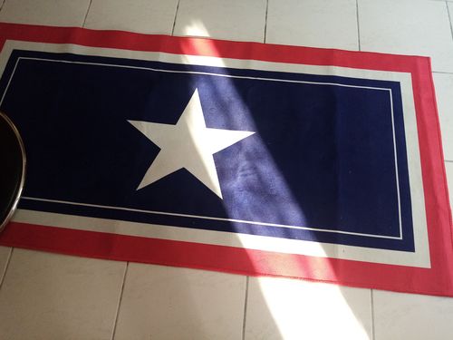 Customer photo review of Tapis Américain Style États-Unis