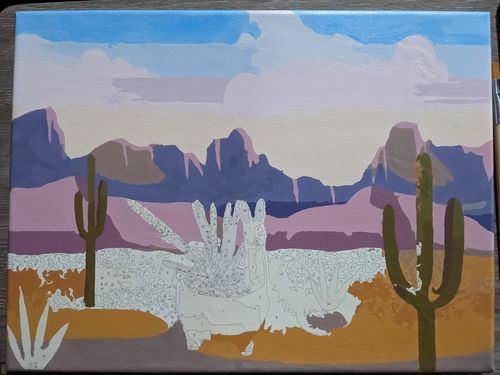 Customer photo review of Paint with Number™ Custom Kit