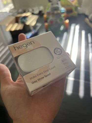 Customer photo review of Hegen PCTO™ Straw Spout Grey