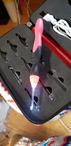 Customer photo review of LED Crochet Set + Bonuses