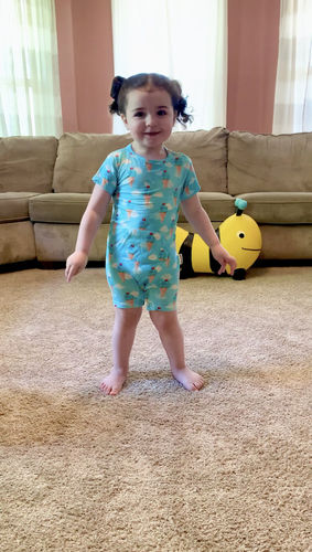 Customer photo review of Icecream Short Romper Coming Soon
