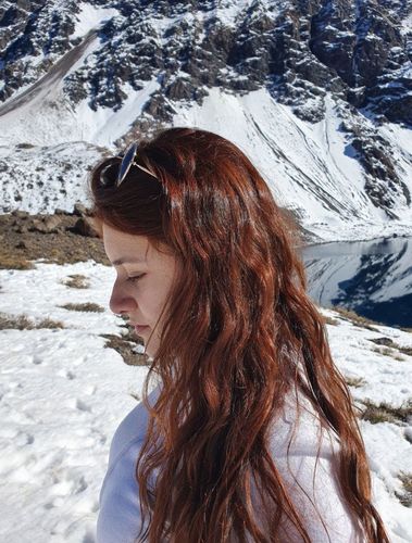 Reseña con foto de un cliente sobre Pack 3 Hennas Jamila Hair - Cobrizo Natural y Duradero 👩🏼🦰