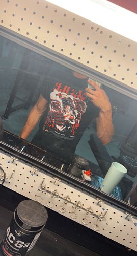 Customer photo review of Luffy Tee