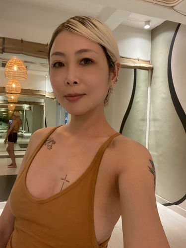 Customer photo review of Tangled Kiss Bodysuit - Raw Earth