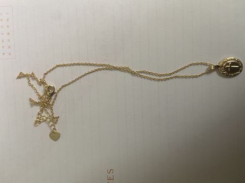 Customer photo review of Have Faith Necklace