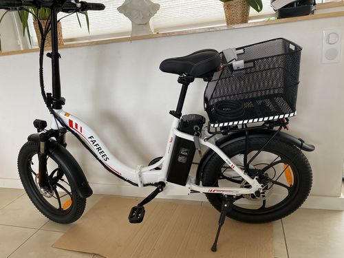 Customer photo review of Fafrees F20 250W 20" Folding Step-through Electric Bike 36V 15AH 25km/h 120km